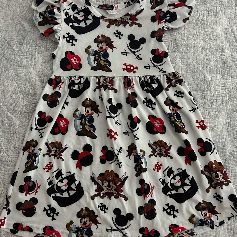 Mickey Pirate Dress 3T